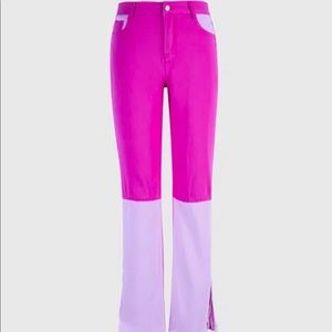 HOT PINK PANTS💖💖💖 These beautiful dual pink pants go great with any trend🌸